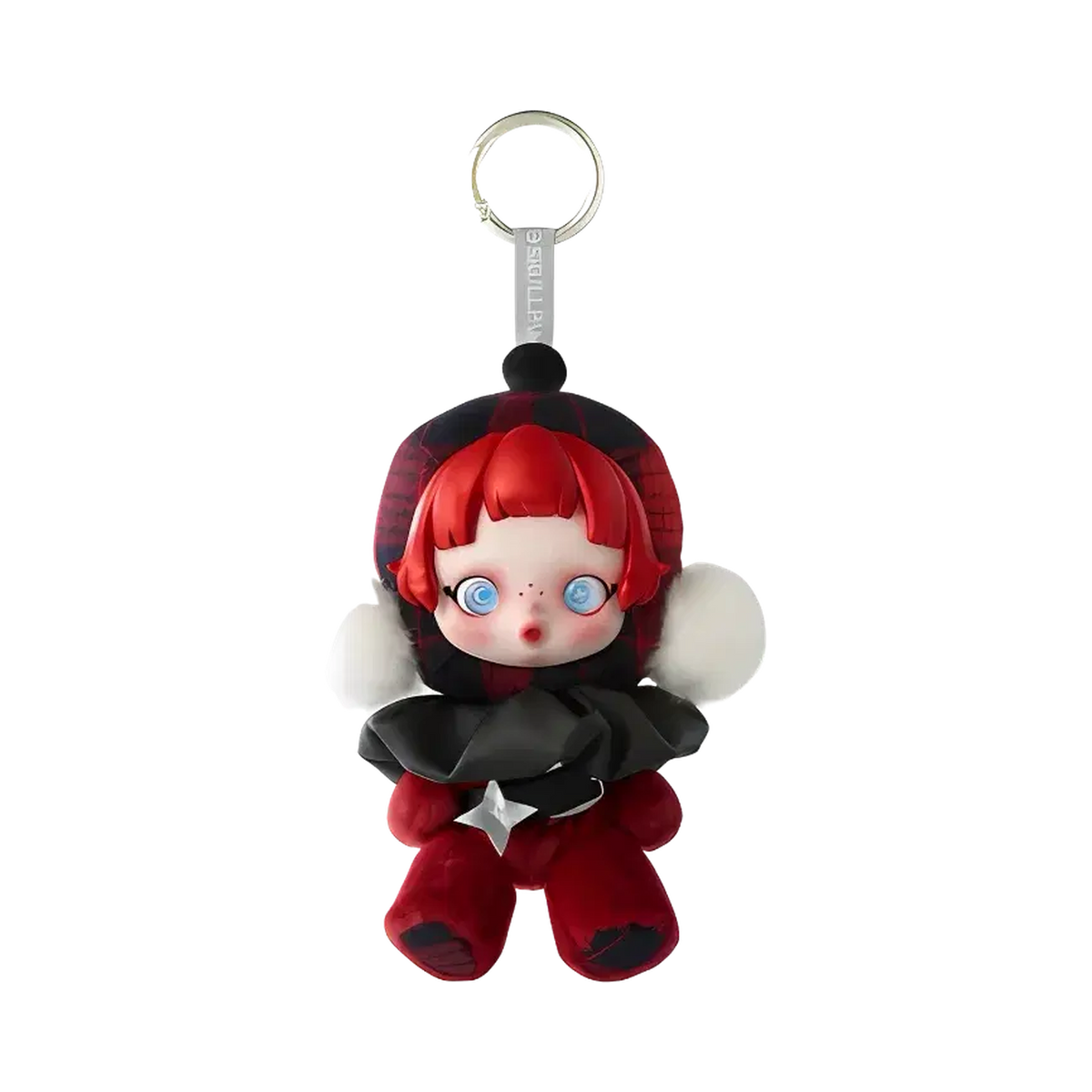 Pop Mart Skullpanda Winter Symphony Series Vinly Plush Pendant "Rock On"
