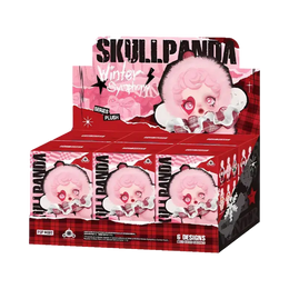 Pop Mart SKULLPANDA Winter Symphony Series Vinyl Face Plush Pendant Sealed Case (6 Blind Box)