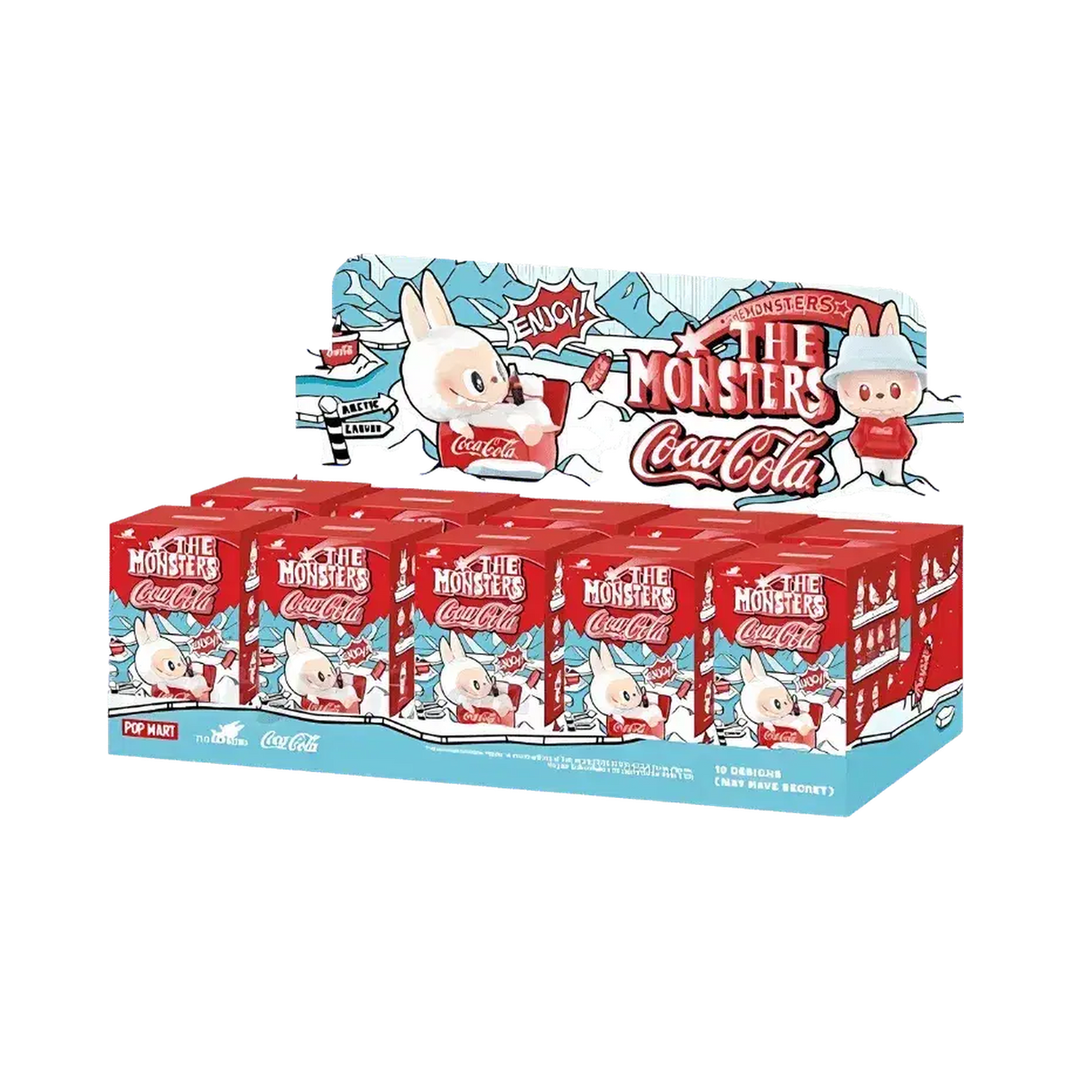 Pop Mart The Monsters Labubu Coca-Cola Series Sealed Case (10 Blind Box)