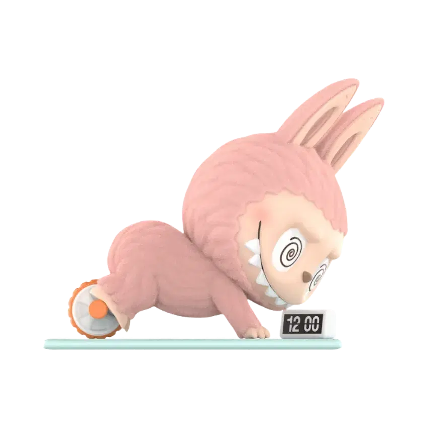 Pop Mart THE MONSTERS Labubu Lazy Yoga Series Ab Roller Figure