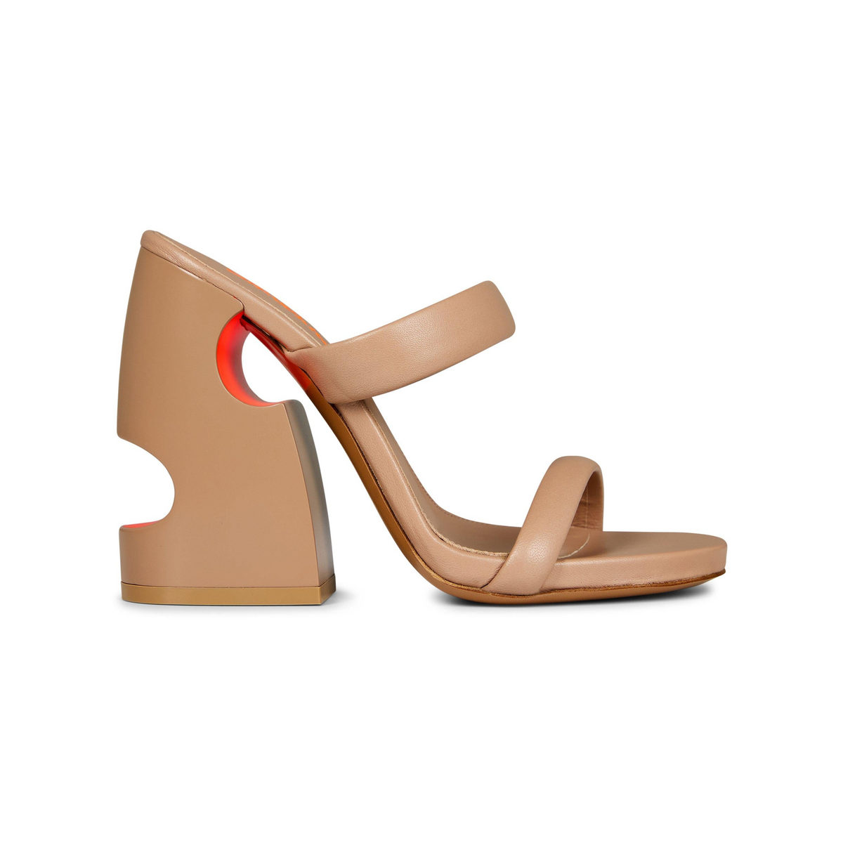 Pop Meteor Mules with Signature Cut-Outs