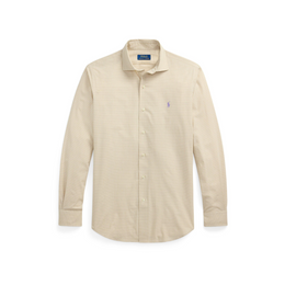 Poplin Check Long-Sleeve Patterned Shirt