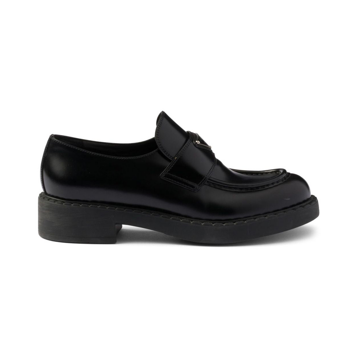 Prada 50mm Chocolate loafers