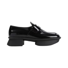 Prada Black Loafer Shoes Elegant Style