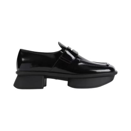 Prada Black Loafer Shoes Elegant Style