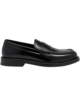 Prada Brushed leather loafers
