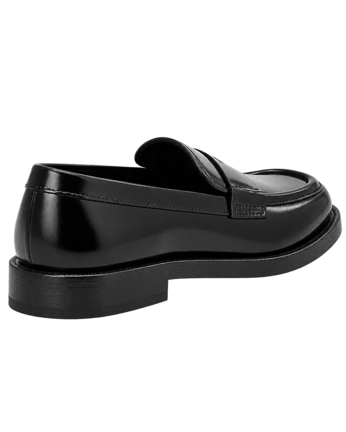 Prada Brushed leather loafers