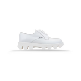Prada Leather Lace-Up Sneakers for Women
