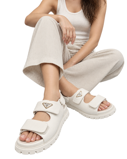 Prada Leather Sandals