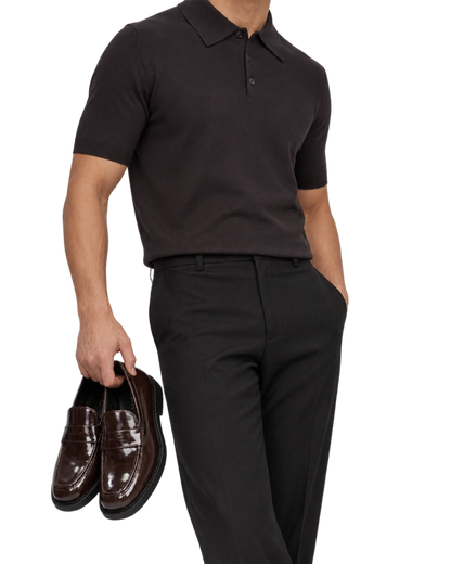 Prada Loafers in Brushed Leather