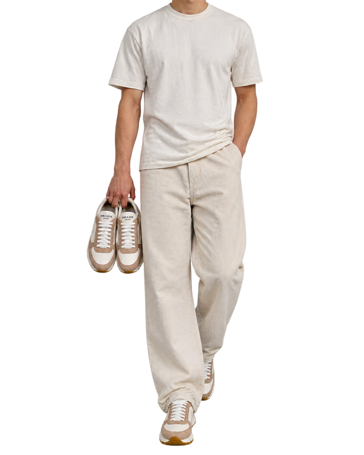 Prada Men 12 Lowtop Sneakers