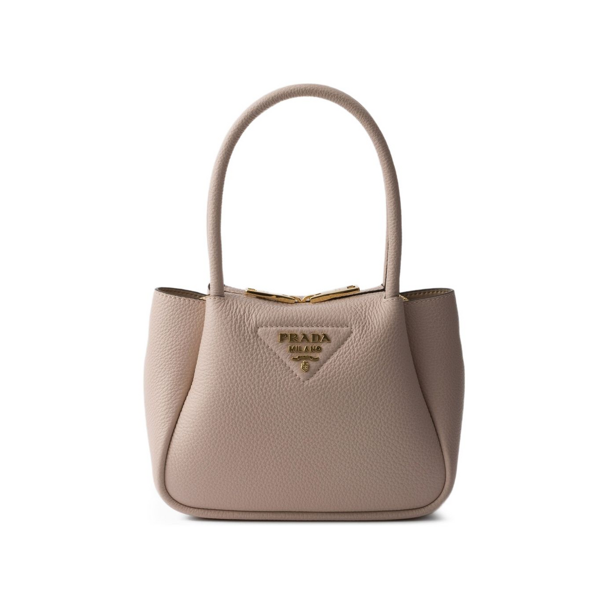 Prada mini leather tote bag