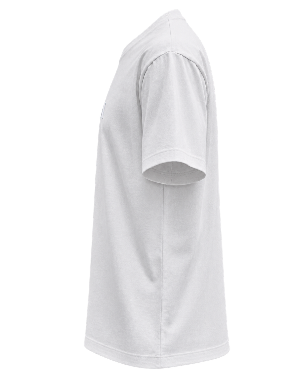 Prada Raised Logo Round Neck T-shirt