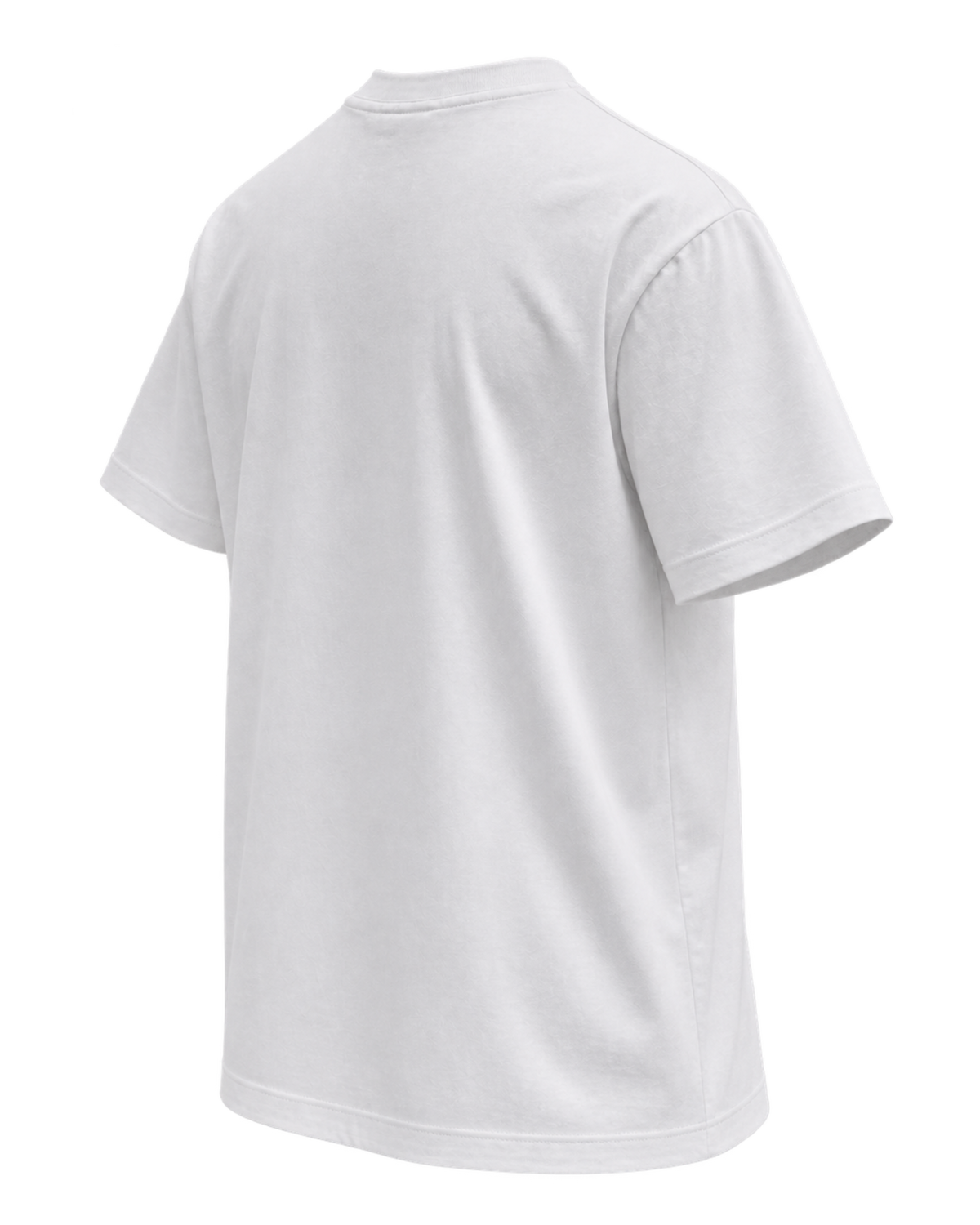 Prada Raised Logo Round Neck T-shirt