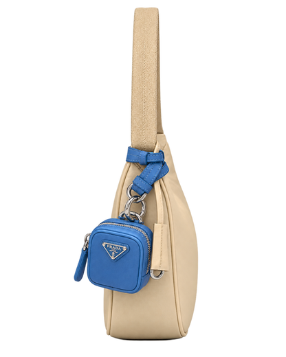 Prada Re-Edition 2000 Cream Nylon Bag