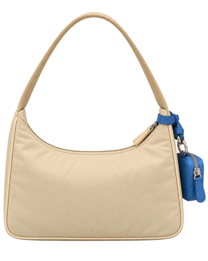 Prada Re-Edition 2000 Cream Nylon Bag