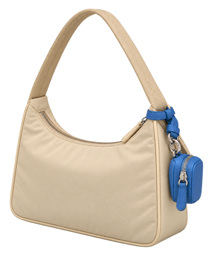 Prada Re-Edition 2000 Cream Nylon Bag