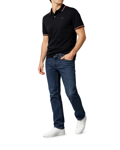 Prada short-sleeved piqué polo shirt