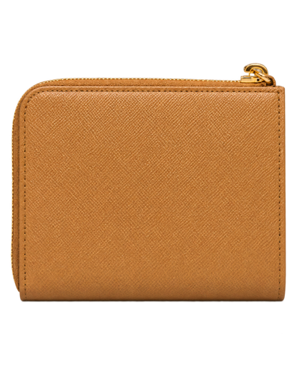 Prada Small Saffiano leather zipper wallet