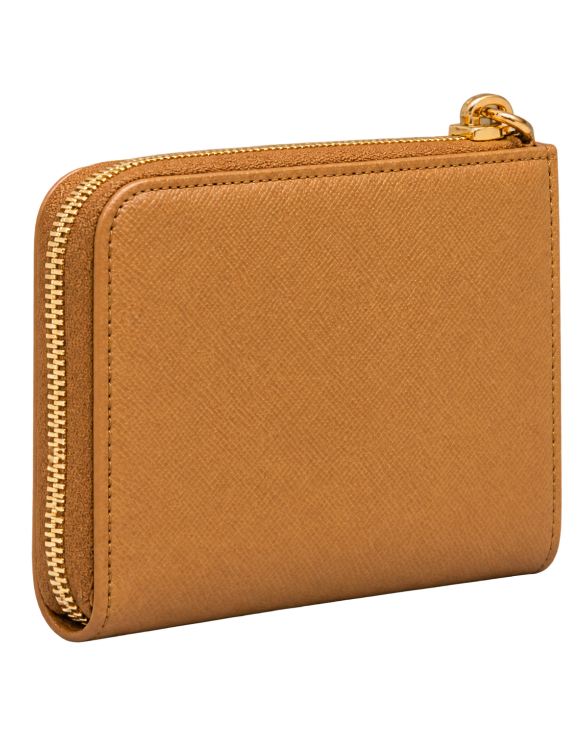 Prada Small Saffiano leather zipper wallet