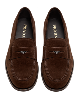 Prada Suede loafers