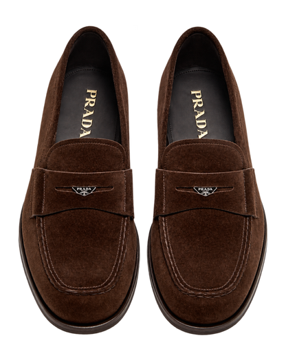 Prada Suede loafers