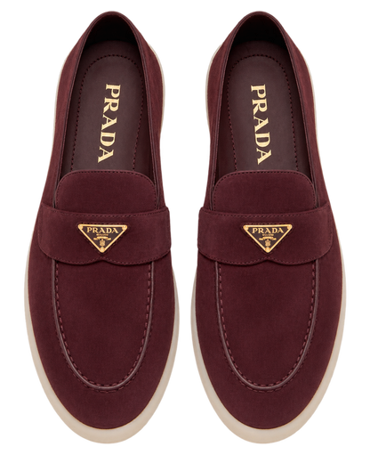 Prada Suede loafers