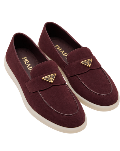 Prada Suede loafers