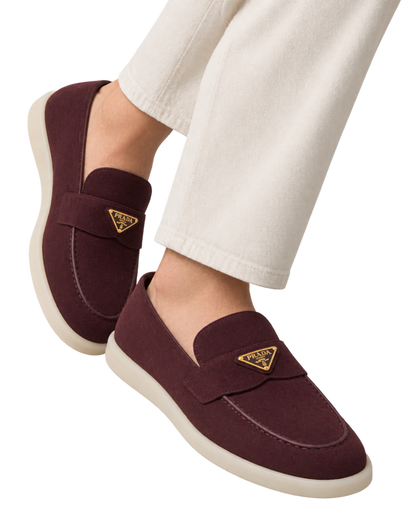 Prada Suede loafers