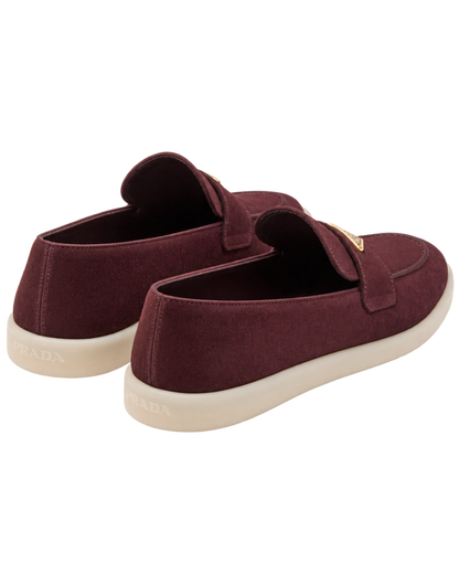 Prada Suede loafers