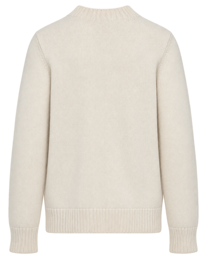 Prada wool and cashmere crew-neck sweater