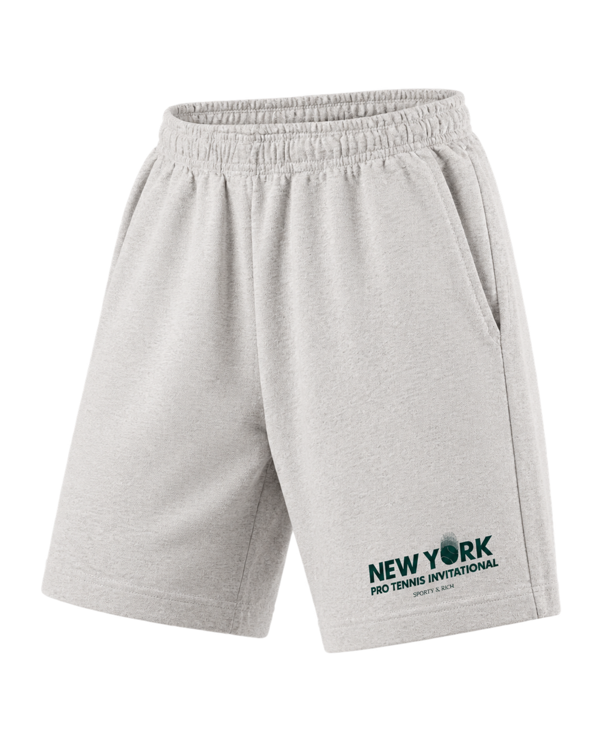 Pro Gym Short - Heather Gray/Forest