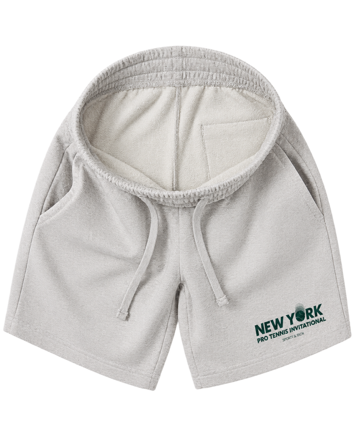 Pro Gym Short - Heather Gray/Forest