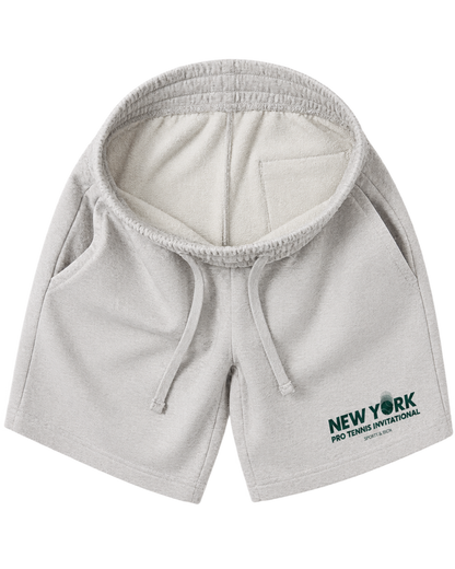 Pro Gym Short - Heather Gray/Forest
