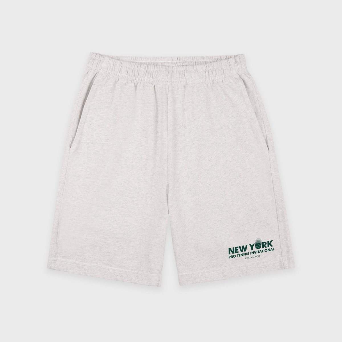 Pro Gym Short - Heather Gray/Forest