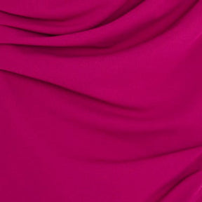 Purple Asymmetric Draped Wrap Midi Dress
