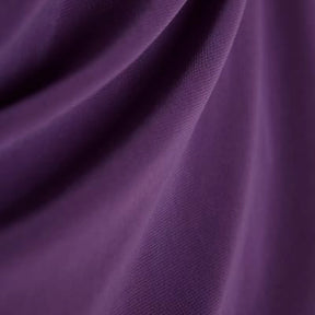 Purple One Shouldered Gold Trim Bodysuit