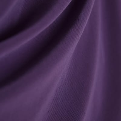 Purple One Shouldered Gold Trim Bodysuit
