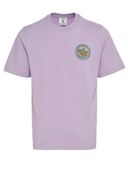 Casablanca The Four Elements T-Shirt in Purple