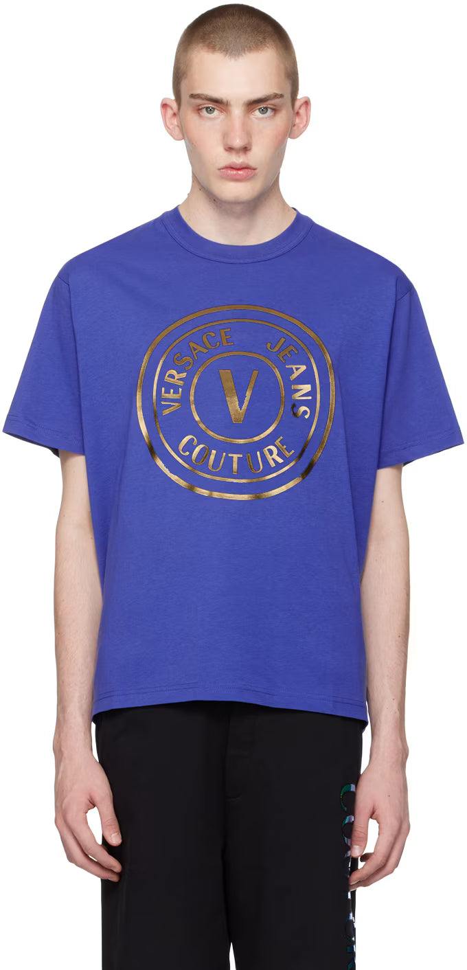 Blue V-Emblem T-Shirt