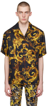 Black Watercolor Couture Shirt