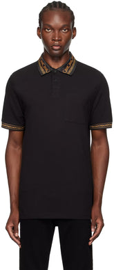 Black Chain Couture Polo