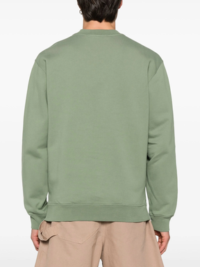 Jacquemus The Gros Grain Sweatshirt in Green