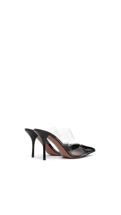 LE CŒUR MULES IN PATENT LEATHER