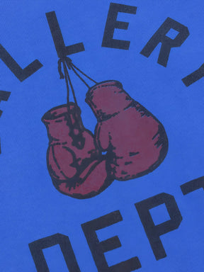 Gallery Dept Boxing Merch Hoodie in Blue