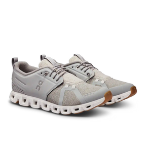 Cloud 5 Terry Glacier White On Running