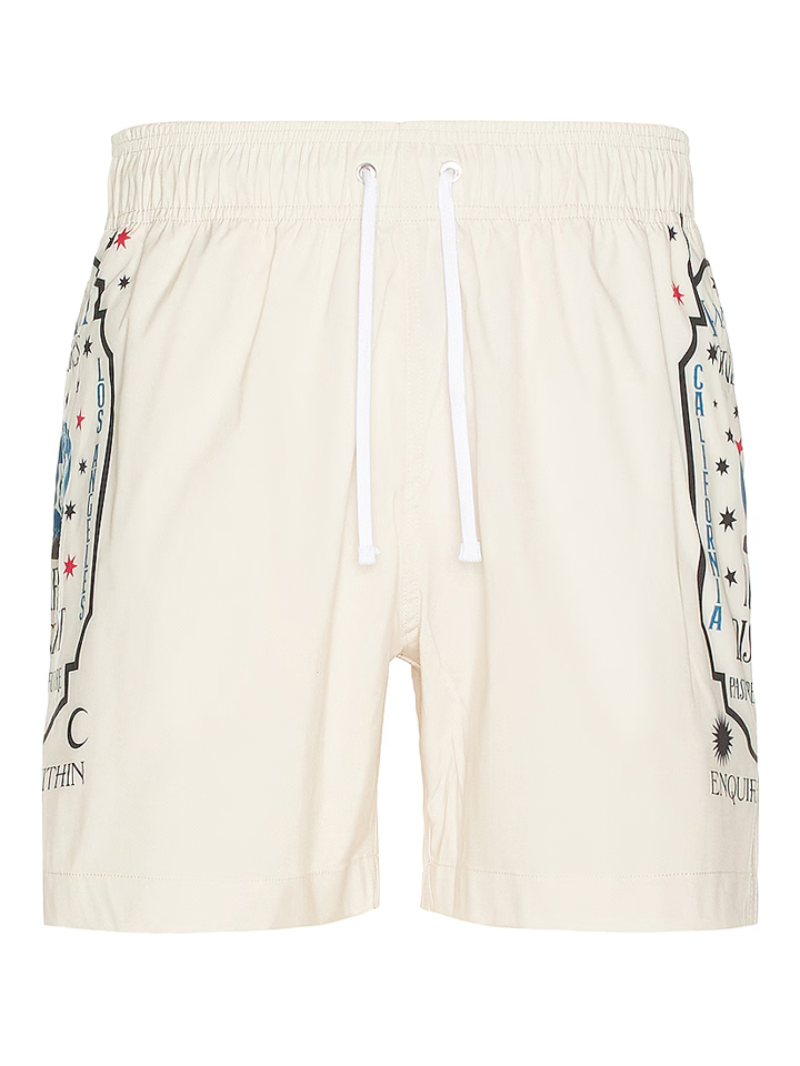 Amiri Fortune Swim Shorts in Birch