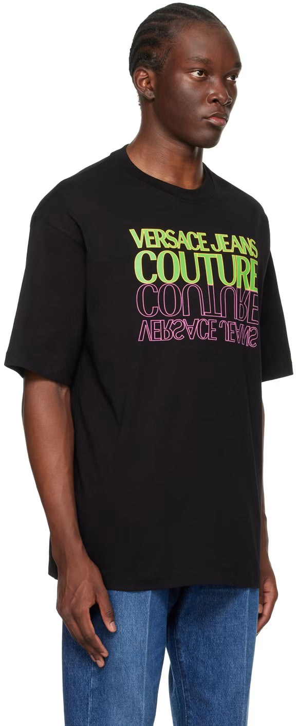 Black Upside Down T-Shirt