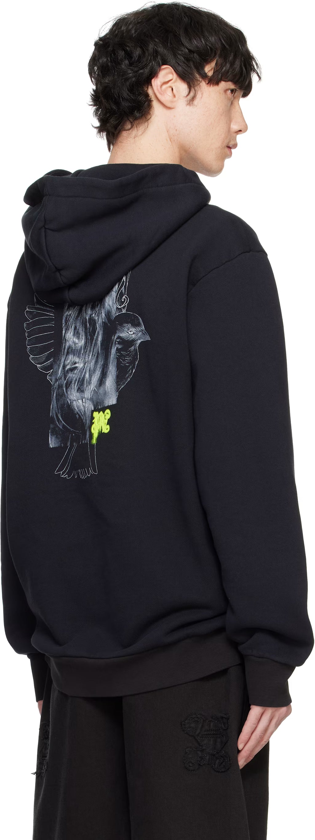 Black Thinking Pencil Hoodie