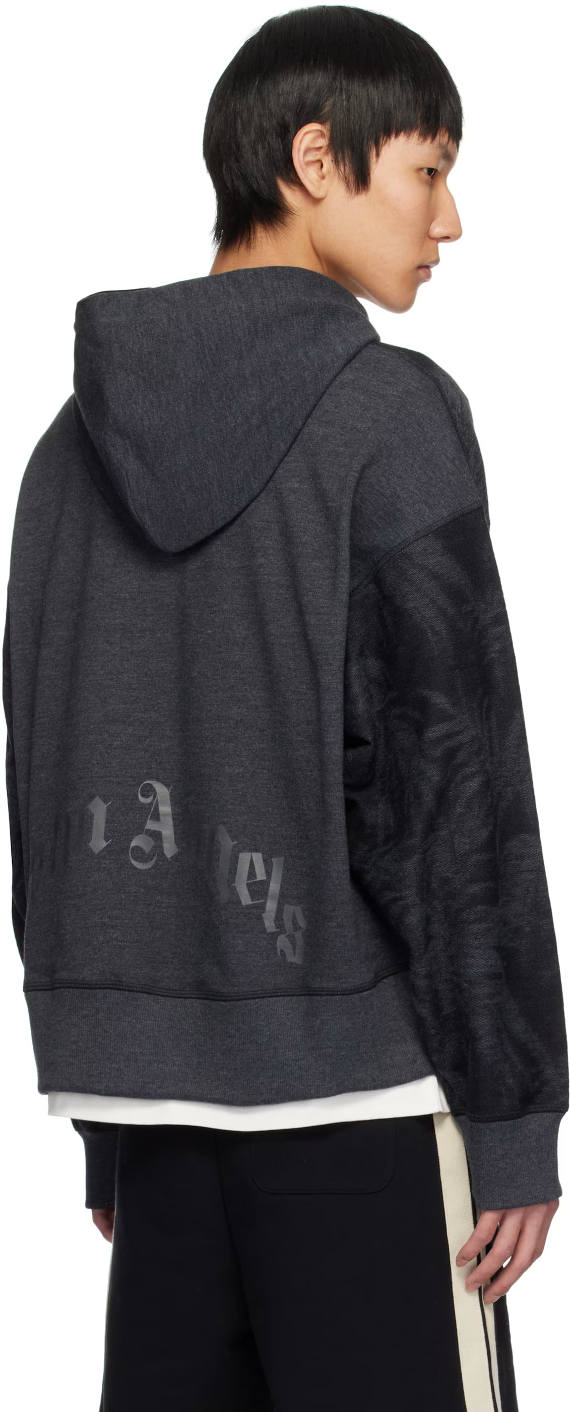 Gray Palms Hoodie